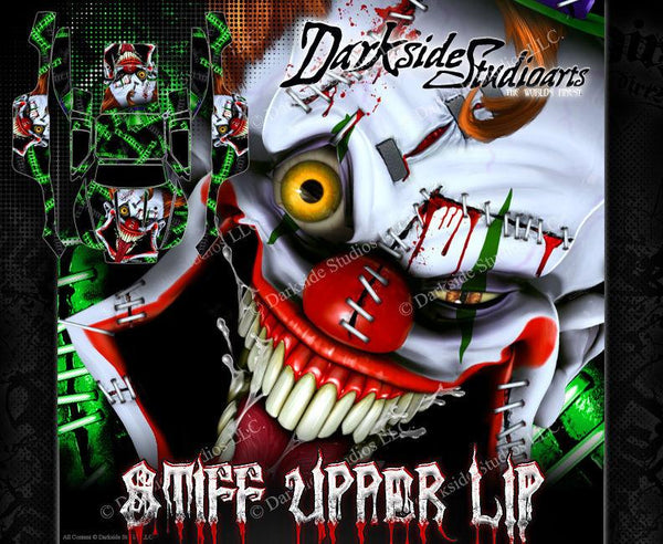 LIP×LIP Full Throttle4 Stiff Upper Lip' Graphics Package Fits Traxxas Slash 4X4 Oem Lexan