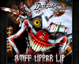 "Stiff Upper Lip" Graphics Wrap Decal Kit Fits Ktm 2008-2020 Smc690 Lc4 Smc-R - Darkside Studio Arts LLC.
