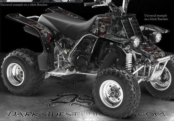 Graphics Kit For Yamaha Banshee Yfz350 Decals 