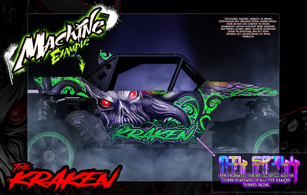 The Kraken' Themed Hop Up Skin Vinyl Wrap Fits Kraken Vesla.5