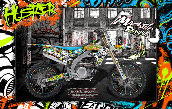 Darkside Studio Arts Yamaha YZ125 YZ250 Graphics Wraps Skins and Decal -  Darkside Studio Arts LLC.