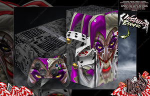 'Lucky' Customizable Graphics Wrap Skin For Microsoft Xbox Series X Console Controller - Darkside Studio Arts LLC.