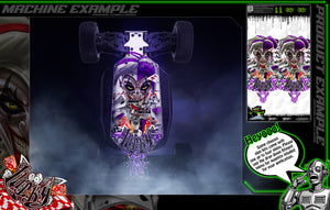 'Lucky' Themed Chassis Skin Made To Fit Losi Tenacity / Tenacity Pro - Darkside Studio Arts LLC.