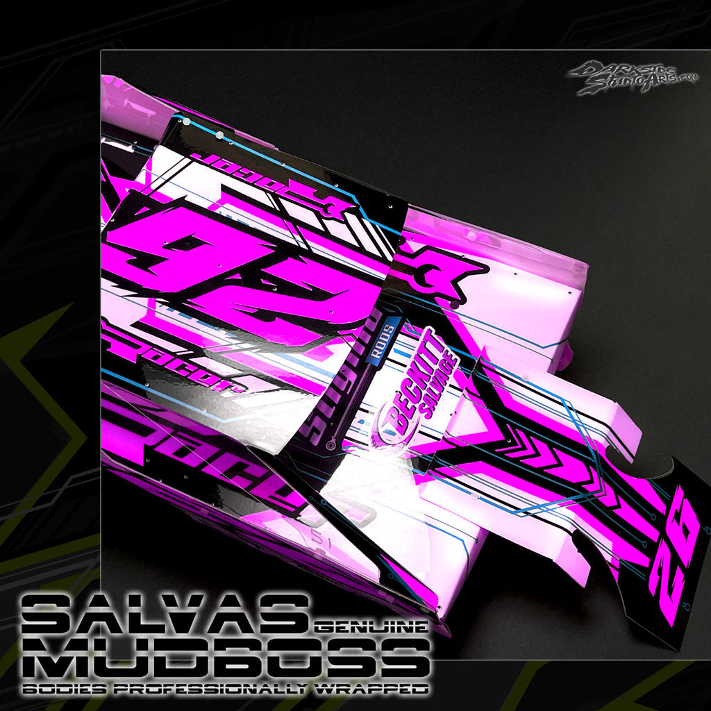 Complete Genuine Salvas Mudboss Body & Standard Inner Panel + Graphic Installation Service & Body Assembly Add-On *IF THIS IS REMOVED FROM CART IT WILL VOID THE ADD-ON* | Darkside Studio Arts LLC.