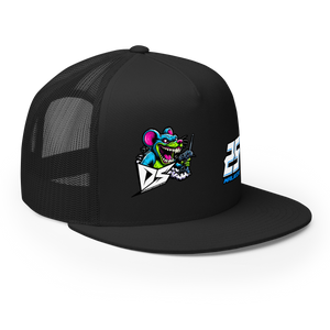 'Darkside Studios Company Rat' Dirt Oval RC Racing Custom DTF Printed Trucker Hat Cap - Darkside Studio Arts LLC.