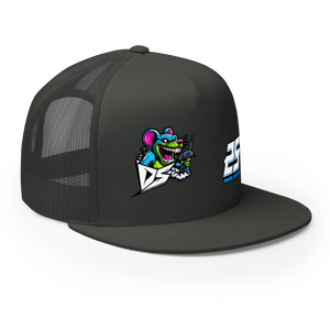 'Darkside Studios Company Rat' Dirt Oval RC Racing Custom DTF Printed Trucker Hat Cap - Darkside Studio Arts LLC.