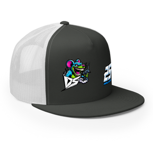 'Darkside Studios Company Rat' Dirt Oval RC Racing Custom DTF Printed Trucker Hat Cap - Darkside Studio Arts LLC.