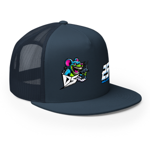 'Darkside Studios Company Rat' Dirt Oval RC Racing Custom DTF Printed Trucker Hat Cap - Darkside Studio Arts LLC.