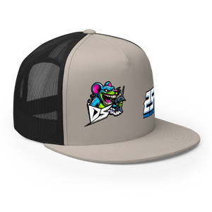 'Darkside Studios Company Rat' Dirt Oval RC Racing Custom DTF Printed Trucker Hat Cap - Darkside Studio Arts LLC.