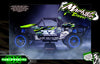 'Series 9x' Themed Wrap Fits Kraken RC® | SX5 Sidewinder | TSK | TSK-b | Vekta.5 | Vesla.5 | Darkside Studio Arts LLC.