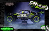 'Series 2X' Skin Wrap Graphics Kit Fits Losi Desert Buggy Dbxl / Dbxl 2.0 / Dbxl-E / Dbxl-E 2.0