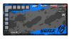 'Splatter' Premium RC Pit / Work Mat – Customizable, Rollable, Rubber non-slip base, Polyester Top, Stitched Edges | Darkside Studio Arts LLC - 3