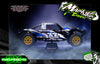 'Series 5X' Themed Graphics Kit Fits Losi® 5IVE-T Series | Losi® 5IVE-T 1.0 | Losi® 5IVE-TE 3.0 | 30° North Big Flex Body | King Motor | Rovan | Darkside Studio Arts LLC.