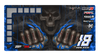 'Hell Ride' Premium RC Pit / Work Mat – Customizable, Rollable, Rubber non-slip base, Polyester Top, Stitched Edges | Darkside Studio Arts LLC - 5