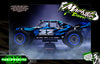 'Series 9X' Themed Graphics Skin Kit Fits Losi® | Desert Buggy XL | Desert Buggy XL 2.0 | Desert Buggy XL-E | Desert Buggy XL-E 2.0 | Darkside Studio Arts LLC.