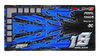 'Tempo' Premium RC Pit / Work Mat – Customizable, Rollable, Rubber non-slip base, Polyester Top, Stitched Edges | Darkside Studio Arts LLC - 10