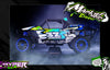 'Hyper' Themed Wrap Fits Kraken RC® | SX5 Sidewinder | TSK | TSK-b | Vekta.5 | Vesla.5 | Darkside Studio Arts LLC.