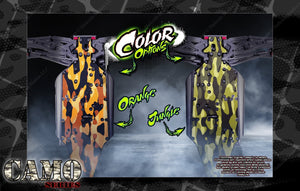 'Camo' Chassis Protection Skin Set Fits Team Corally Kronos Shogun Sketer Python Radix Punisher Jambo Dementor Asuga - Darkside Studio Arts LLC.