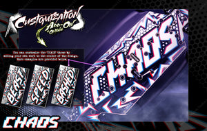 'Chaos' Chassis Wrap Decal Kit Fits Losi Mini Series Mini-B Mini-T Mini-8ight - Darkside Studio Arts LLC.