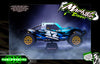 'Series 9X' Themed Graphics Kit Fits Losi® 5IVE-T Series | Losi® 5IVE-T 1.0 | Losi® 5IVE-TE 3.0 | 30° North Big Flex Body | King Motor | Rovan | Darkside Studio Arts LLC.