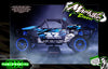 'Series 9x' Themed Wrap Fits Kraken RC® | SX5 Sidewinder | TSK | TSK-b | Vekta.5 | Vesla.5 | Darkside Studio Arts LLC.