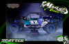 'Scatter' Themed Wrap Fits Kraken RC® | SX5 Sidewinder | TSK | TSK-b | Vekta.5 | Vesla.5 | Darkside Studio Arts LLC.