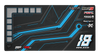 'Pulse' Premium RC Pit / Work Mat – Customizable, Rollable, Rubber non-slip base, Polyester Top, Stitched Edges | Darkside Studio Arts LLC - 1