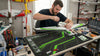 'Pulse' Premium RC Pit / Work Mat – Customizable, Rollable, Rubber non-slip base, Polyester Top, Stitched Edges | Darkside Studio Arts LLC - 11