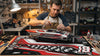 'Finish Line' Premium RC Pit / Work Mat – Customizable, Rollable, Rubber non-slip base, Polyester Top, Stitched Edges | Darkside Studio Arts LLC - 11