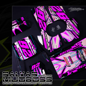 Complete Genuine Salvas Mudboss Body & Standard Inner Panel + Graphic Installation Service (No Body Assembly) Add-On *IF THIS IS REMOVED FROM CART IT WILL VOID THE ADD-ON* - Darkside Studio Arts LLC.
