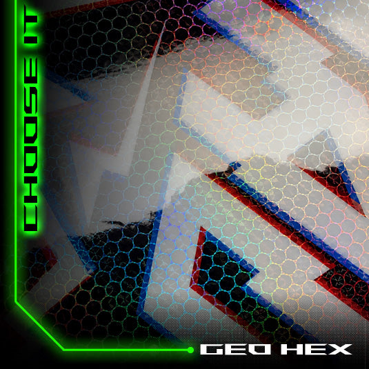 Geo-Hex Protective Finish Add-On (+$39.95) (Purchasing this add-on will apply a Geo-Hex prismatic finish to your product) | Darkside Studio Arts LLC.