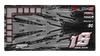 'Tempo' Premium RC Pit / Work Mat – Customizable, Rollable, Rubber non-slip base, Polyester Top, Stitched Edges | Darkside Studio Arts LLC - 9