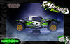 'Series 2X' Themed Graphics Kit Fits 30° North Big Flex Body | Losi® 5IVE-T | King Motor | Rovan | Darkside Studio Arts LLC.