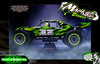 'Series 9X' Themed Graphics Skin Kit Fits Losi® | Desert Buggy XL | Desert Buggy XL 2.0 | Desert Buggy XL-E | Desert Buggy XL-E 2.0 | Darkside Studio Arts LLC.