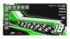 'Finish Line' Premium RC Pit / Work Mat – Customizable, Rollable, Rubber non-slip base, Polyester Top, Stitched Edges | Darkside Studio Arts LLC - 7