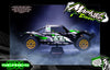 'Series 5X' Themed Graphics Kit Fits Losi® 5IVE-T Series | Losi® 5IVE-T 1.0 | Losi® 5IVE-TE 3.0 | 30° North Big Flex Body | King Motor | Rovan | Darkside Studio Arts LLC.