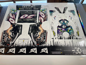 Darkside Studios LLC - Pro-Grade Custom Design and Print Service -Graphics Product Fee -Traxxas Modified / Shark RC UFO Graphics - Darkside Studio Arts LLC.