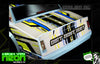 'Neon Series IV' -Yellow- Fluorescent Pre-Wrapped Genuine Associated SR10 SR10M Body ASC71192 | Darkside Studio Arts LLC.