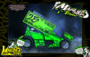 'Marked Up' Customizable Graphics Wrap Kit For Team GFRP Weapon Sprint Midget Hustler Assault JACK Paradigm Body - Darkside Studio Arts LLC.