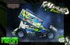 'Neon Series IV' Customizable Graphics Wrap Kit For Team GFRP Weapon Sprint Midget Hustler Assault JACK Paradigm Body | Darkside Studio Arts LLC.