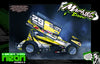 'Neon Series II' Themed Graphics Skin Kit Fits McAllister® | Mercer | Placerville | Port Royal | Velocity | Darkside Studio Arts LLC - 6