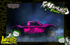 'Marked Up' Themed Body Decal Graphics Kit Fits Losi 5Ive-T / Rovan / King Motor 30° North Big Flex (Which Can Fit 2.0 Chassis)As Well ) | Darkside Studio Arts LLC.