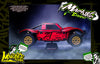 'Marked Up' -True Neon- Themed Graphics Kit Fits 30° North Big Flex Body | Losi® 5IVE-T | King Motor | Rovan | Darkside Studio Arts LLC.