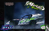 'Bolt' Customizable Wrap Skin Graphics Fits Traxxas Slash Mudboss Modified & Late Model Dirt Oval | Darkside Studio Arts LLC.