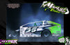 'Hyper' Customizable Graphics Wrap Kit – Fits Kipps RC Bodies: EDM, MUDBOSS, IMCA, Short Course Modified | Darkside Studio Arts LLC.