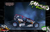 'Talon' Customizable Graphics Wrap Skin Kit For CRD Impulse AE Midget | Darkside Studio Arts LLC.