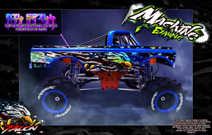 'Talon' Accessory Hop Up Body Wrap Skin Kit Fits Primal Rc Mega Monster Truck *Now Available!* - Darkside Studio Arts LLC.