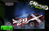 'Neon Series III' High Vis Fluorescent Decal Skin Fits JBody RC Mudboss / Late Model Graphics Graphics | Darkside Studio Arts LLC.