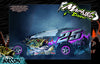 'Bassin' Customizable Decal Skin Kit Fits Excelerate Mudboss Body #XCE-0500 Graphics Wrap | Darkside Studio Arts LLC.