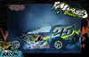 'Bassin' Customizable Decal Skin Kit Fits Excelerate Mudboss Body #XCE-0500 Graphics Wrap | Darkside Studio Arts LLC.